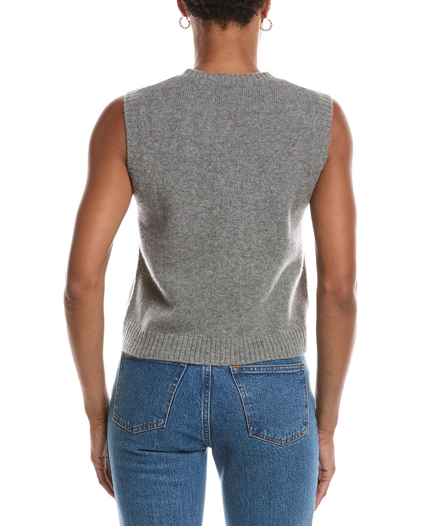 Autumn Cashmere Autumn Cashmere Button Front Cashmere Vest