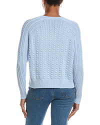 Autumn Cashmere Autumn Cashmere Popcorn Raglan Crewneck Sweater
