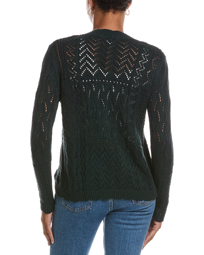 Autumn Cashmere Autumn Cashmere Stitchery Patchwork V-Neck Cardigan