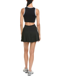 Marion 2Pc 5.5In Contrast Trim Tennis Skirt & Padded Top Set
