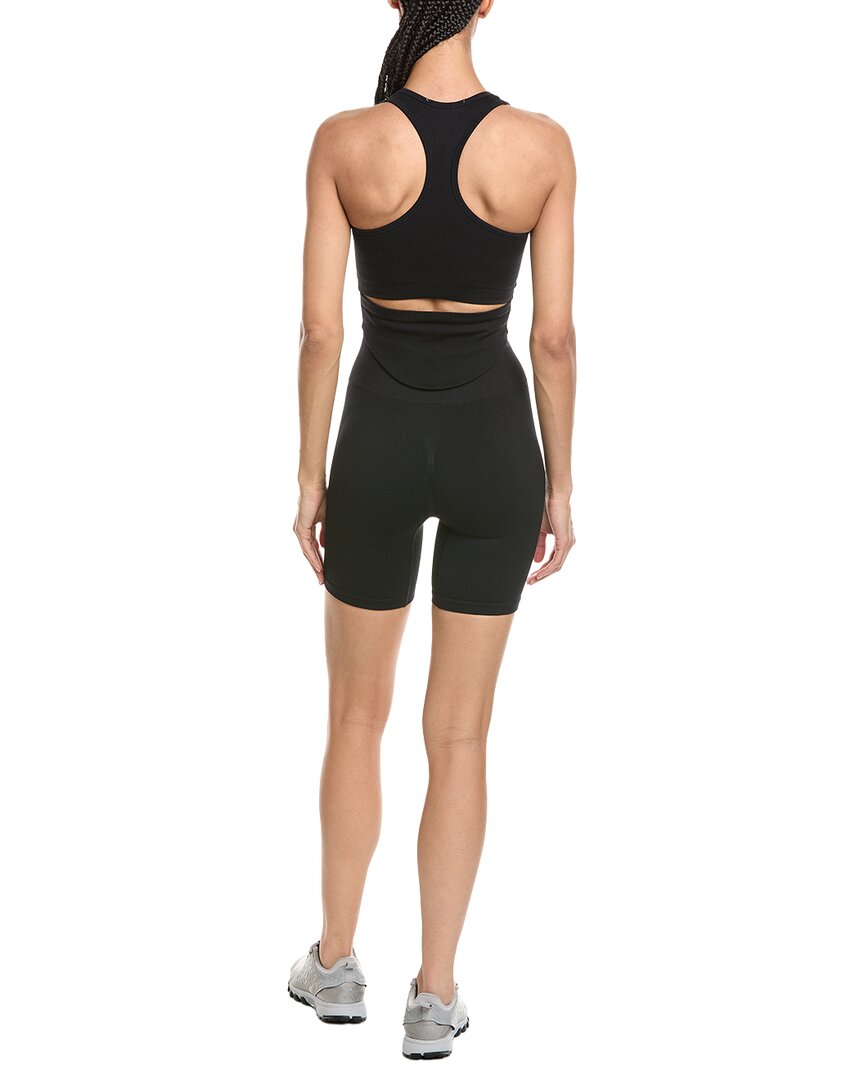 Marion 2Pc 6In Back Cutout Top & Biker Short Set