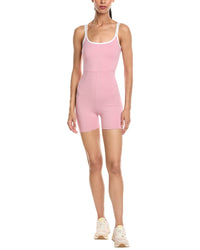 Marion 3.5In Double Straps Spaghetti Activewear Romper