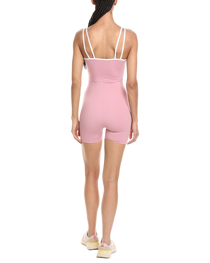 Marion 3.5In Double Straps Spaghetti Activewear Romper