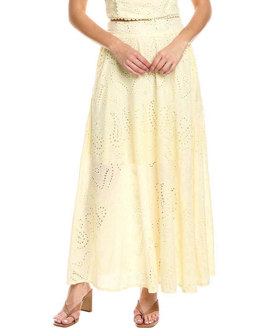 ESTELLINA Estellina Embroidered Skirt