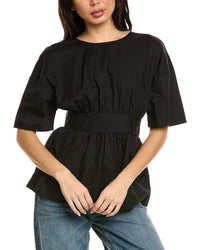 ESTELLINA Estellina Solid Blouse