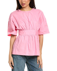ESTELLINA Estellina Solid Blouse