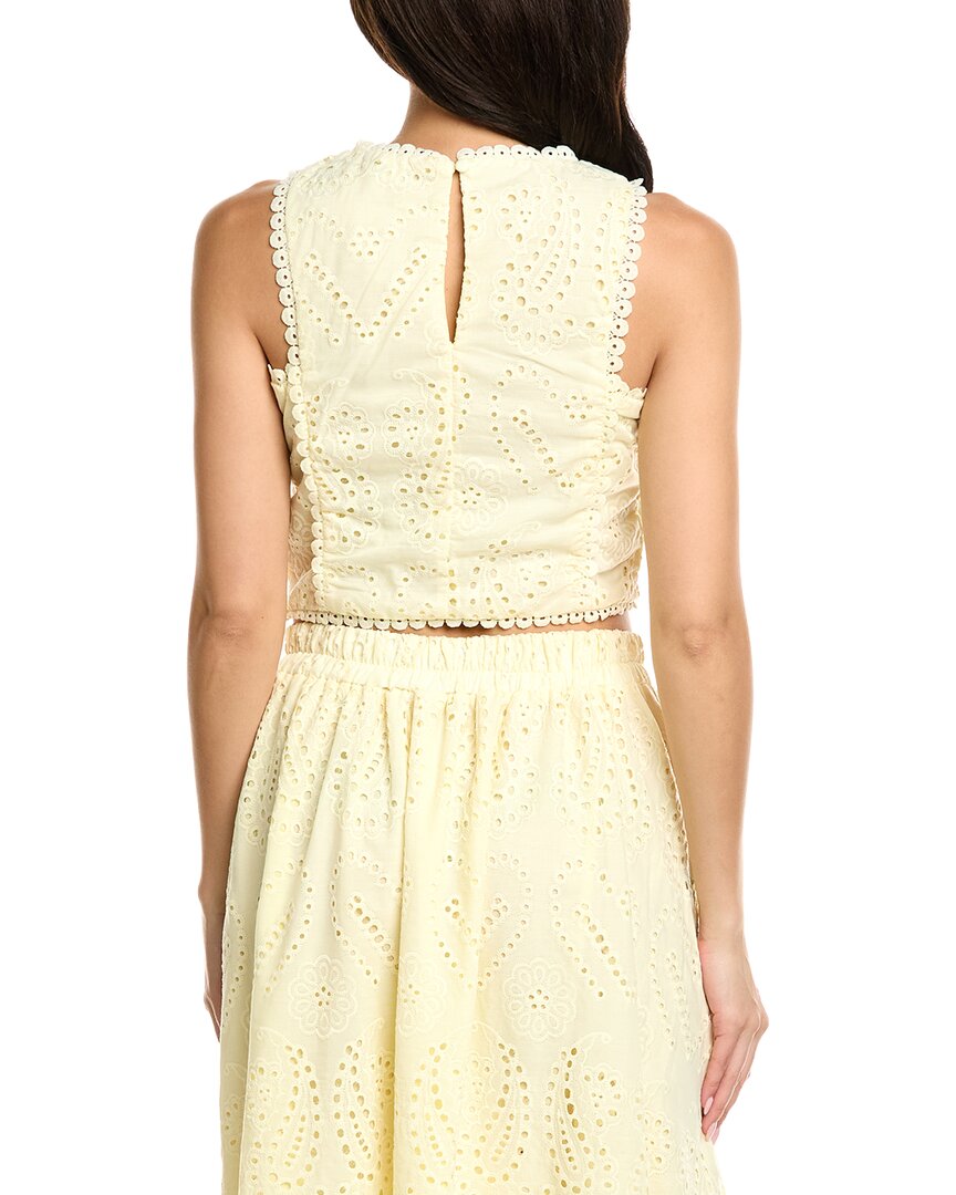 ESTELLINA Estellina Eyelet Top