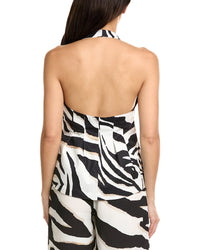 ESTELLINA Estellina Printed Top