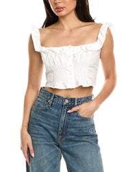 ESTELLINA Estellina Pleated Top