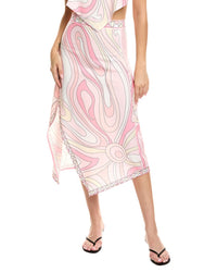 ESTELLINA Estellina Printed Midi Skirt