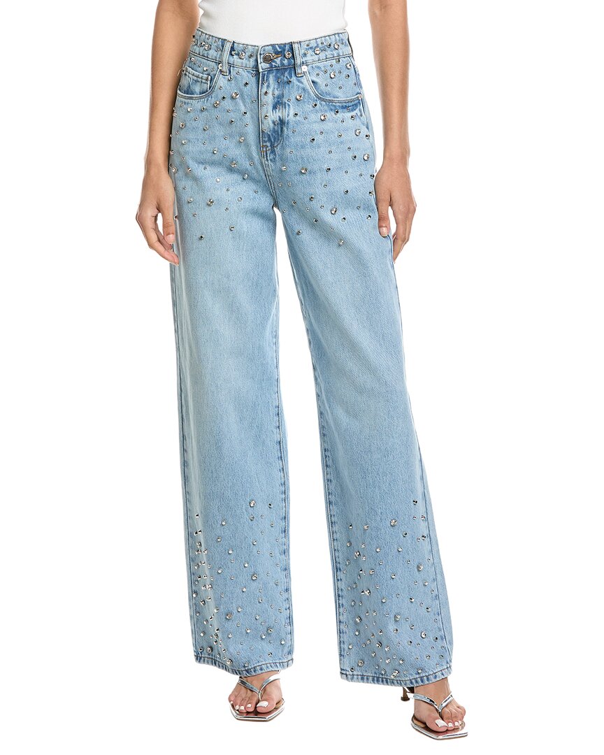 Blank Nyc Diamonds In The Sky Light Indigo High-Rise Wide Leg Jean