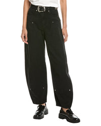 Blank Nyc Wild Card Black Wash Barrel Jean