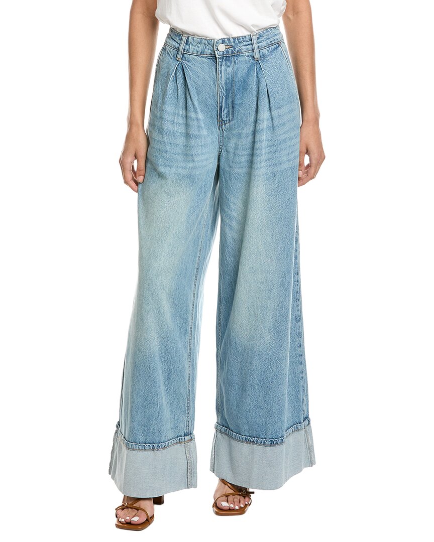 Blank Nyc Easy Day Light Indigo High-Rise Wide Leg Jean