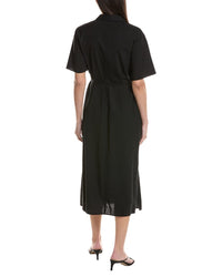 Hugo Boss Dulera Wool Midi Dress