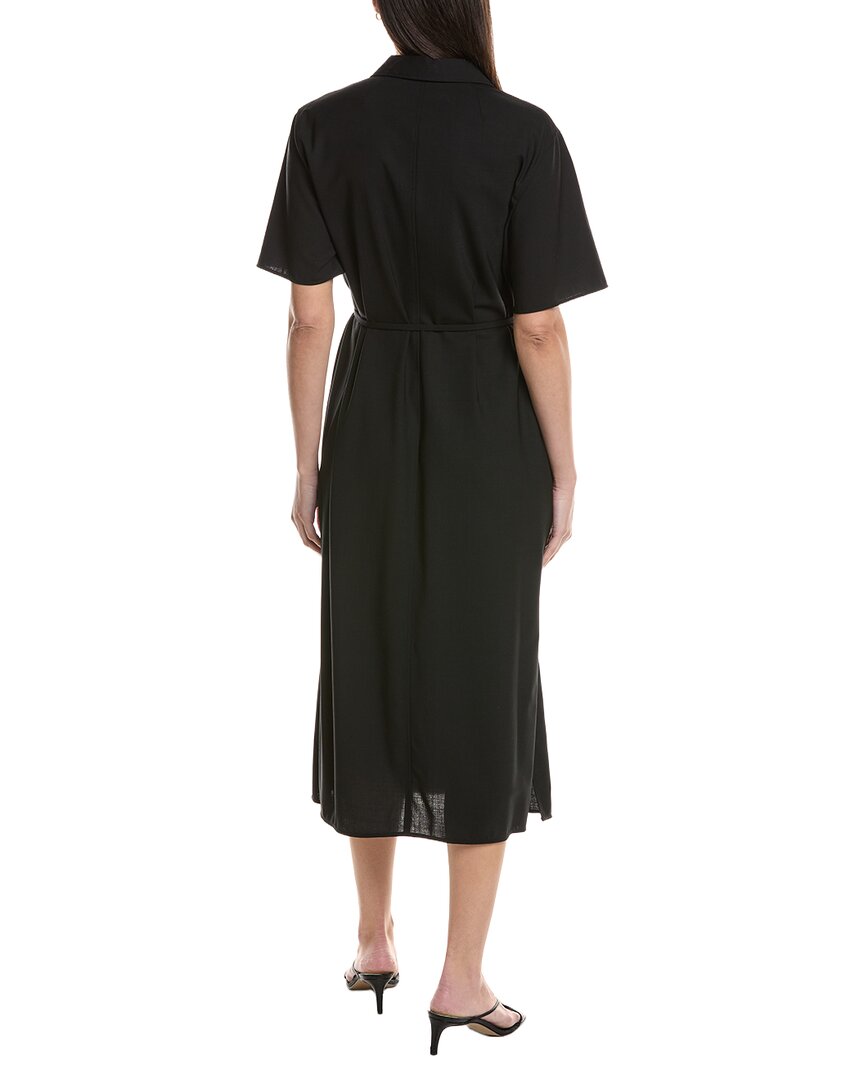 Hugo Boss Dulera Wool Midi Dress