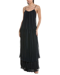 Hugo Boss Davala Silk-Blend Dress