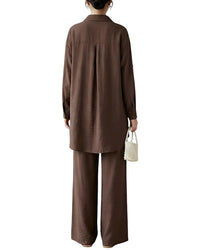 Teodora 2Pc Shirt & Pant Set