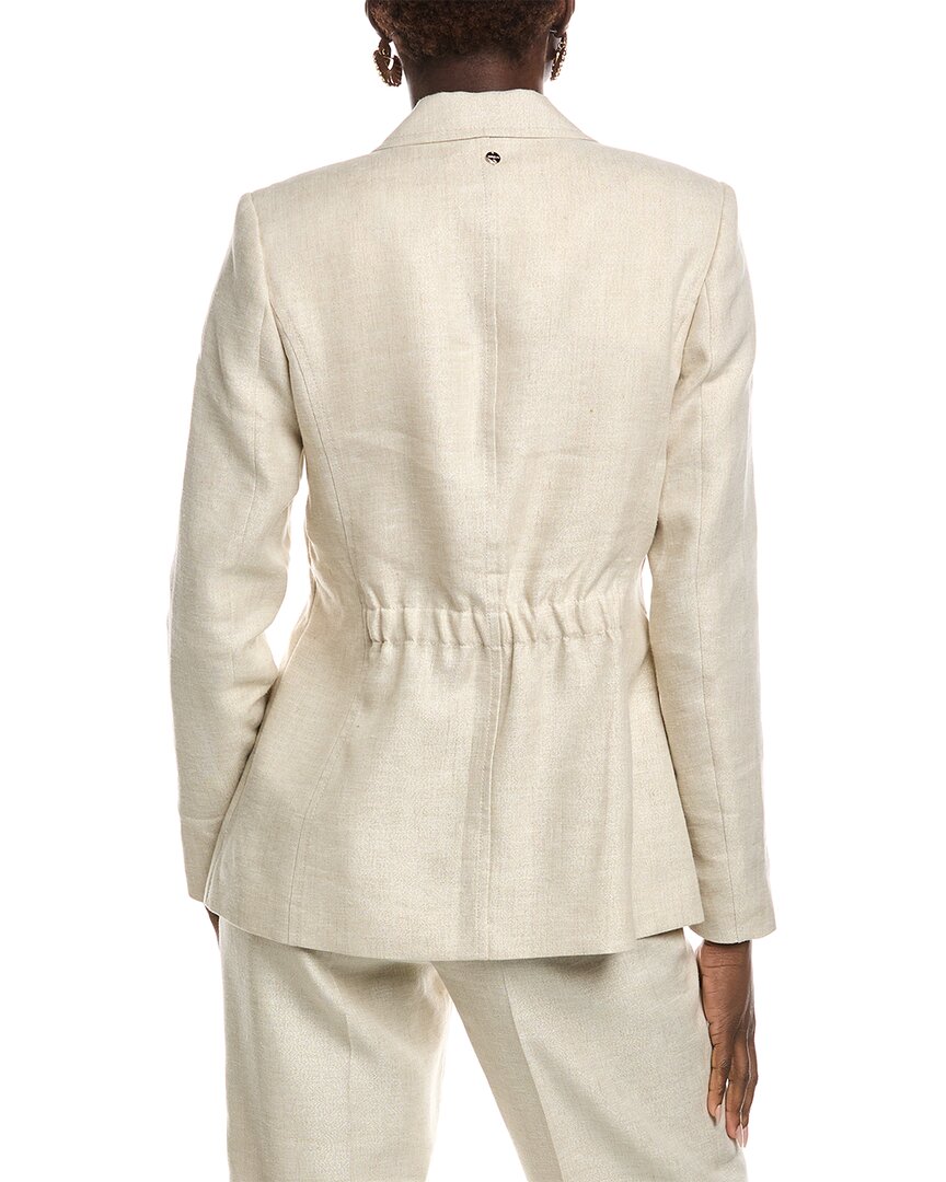 Marc Cain Linen-Blend Blazer