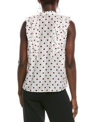Marc Cain Printed Silk-Blend