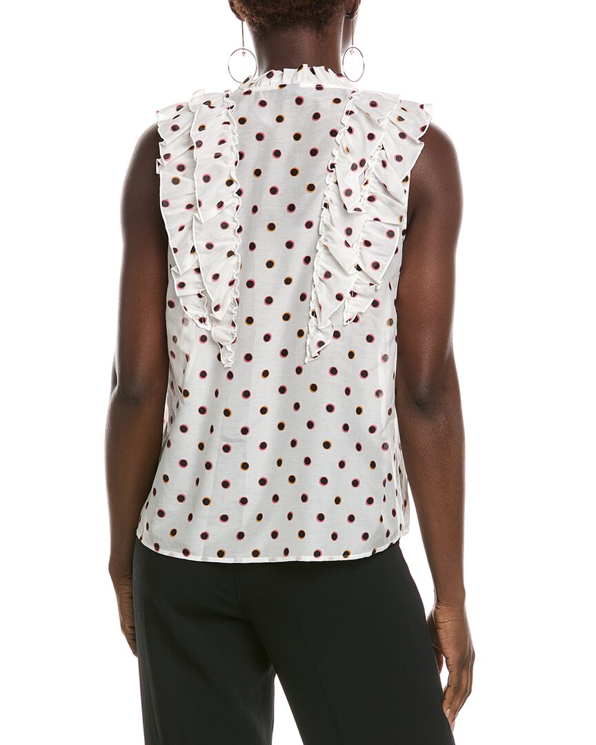 Marc Cain Printed Silk-Blend