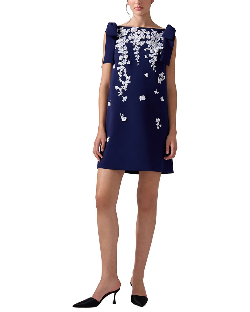 Carolina Herrera Embellished Shift Dress