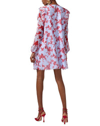 Carolina Herrera Ruffle Silk Mini Dress