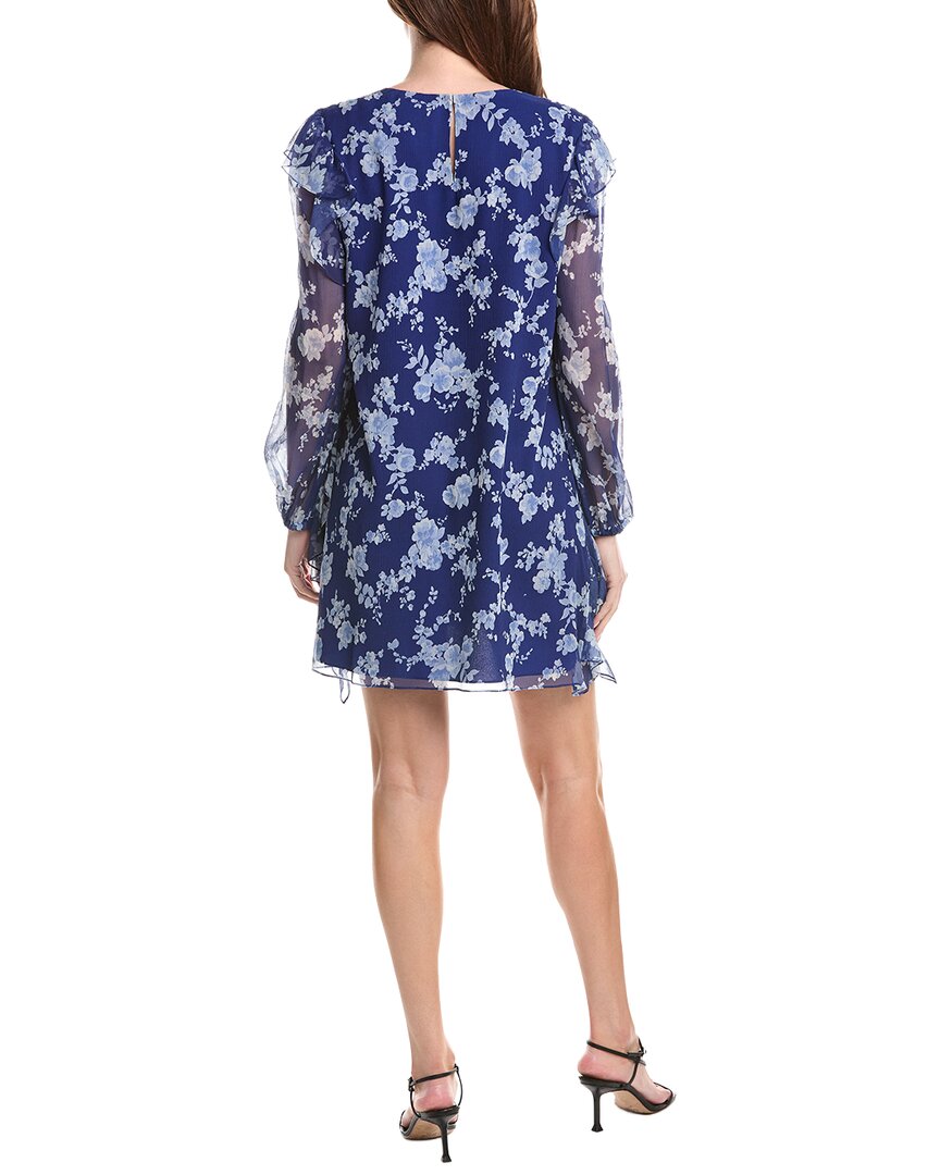 Carolina Herrera Ruffle Silk Mini Dress