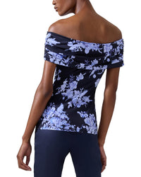 Carolina Herrera Off Shoulder Gathered Top