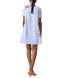 Carolina Herrera Embellished A-Line Dress