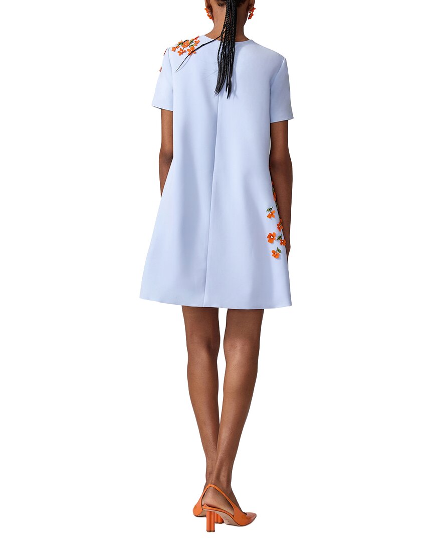 Carolina Herrera Embellished A-Line Dress