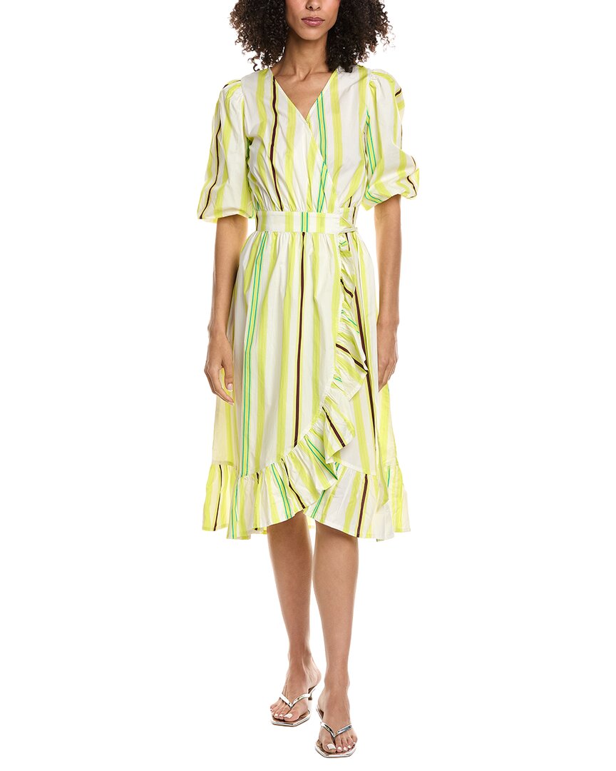 Pom Amsterdam Midi Wrap Dress