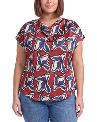 Anne Klein Plus Printed Blouse