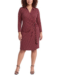 Anne Klein Anne Klein Plus Wrap Shirtdress