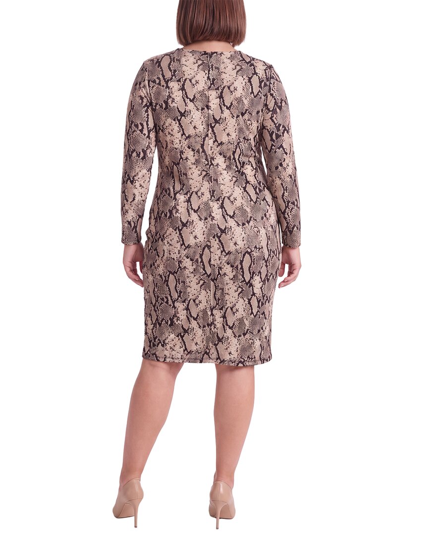 Anne Klein Anne Klein Plus Midi Printed Dress