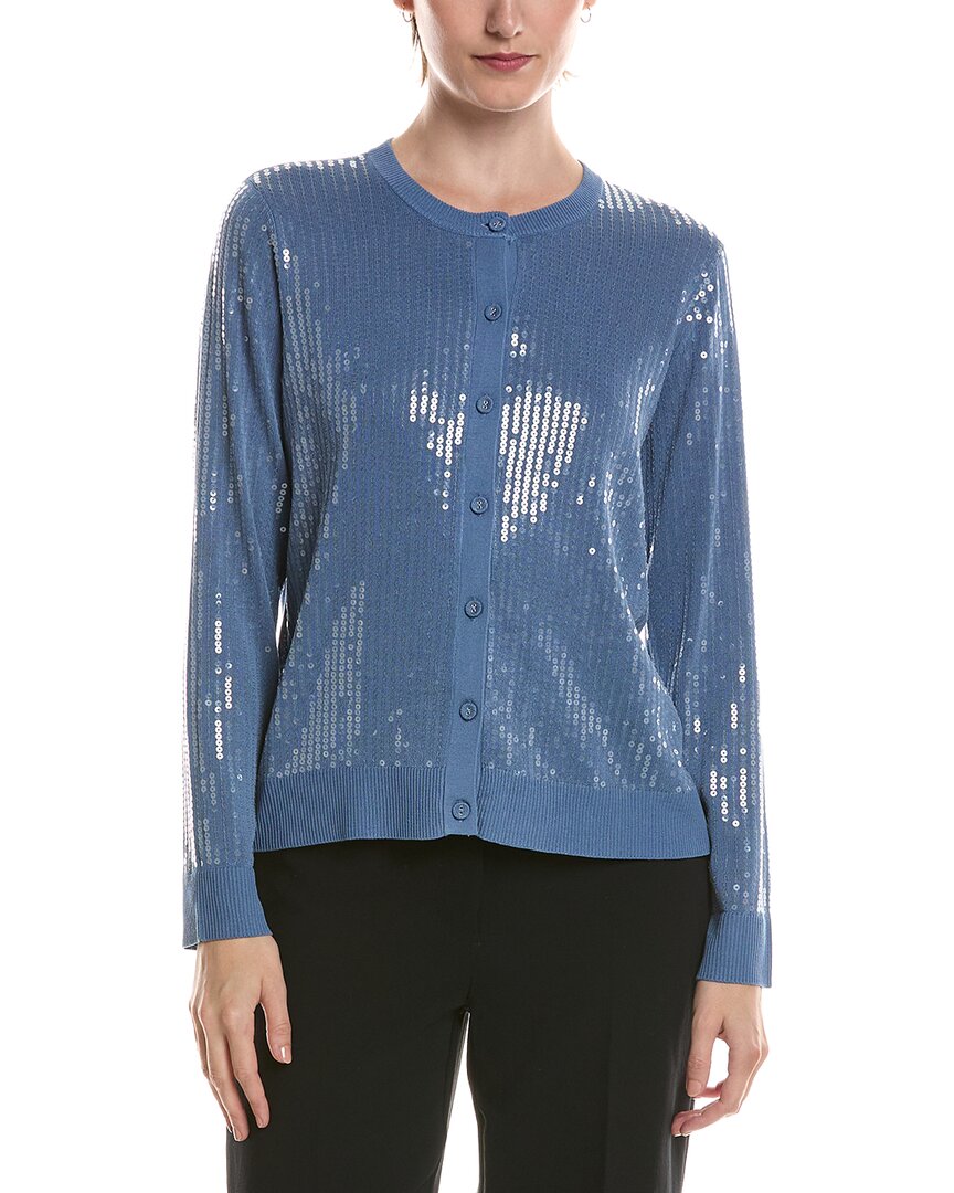 Anne Klein Anne Klein Sequin Cardigan