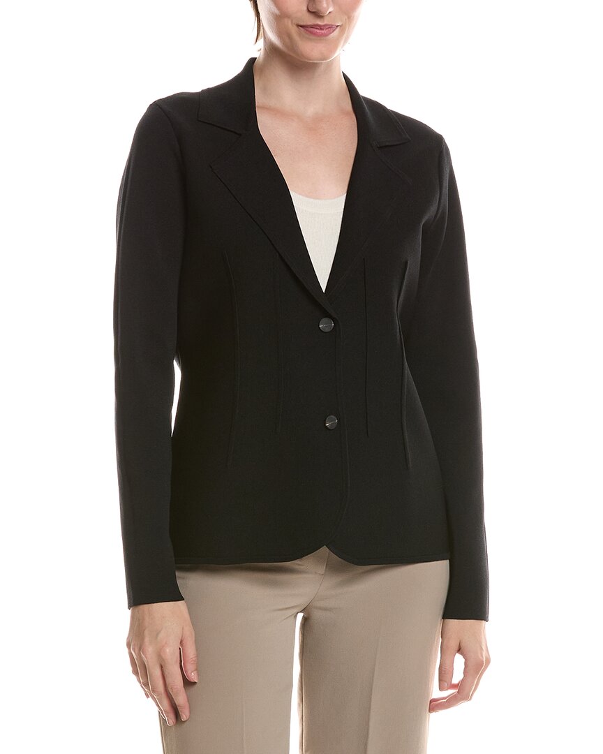 Anne Klein Anne Klein Fitted Sweater Blazer