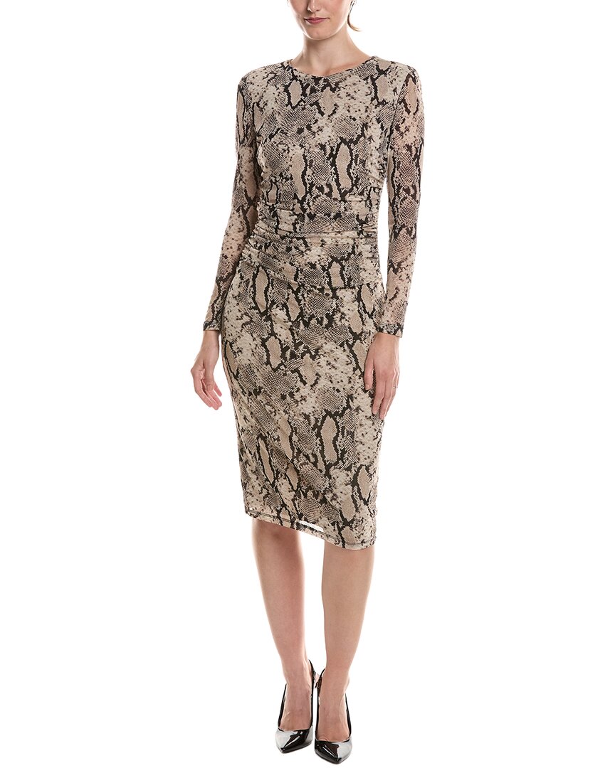 Anne Klein Anne Klein Midi Printed Dress