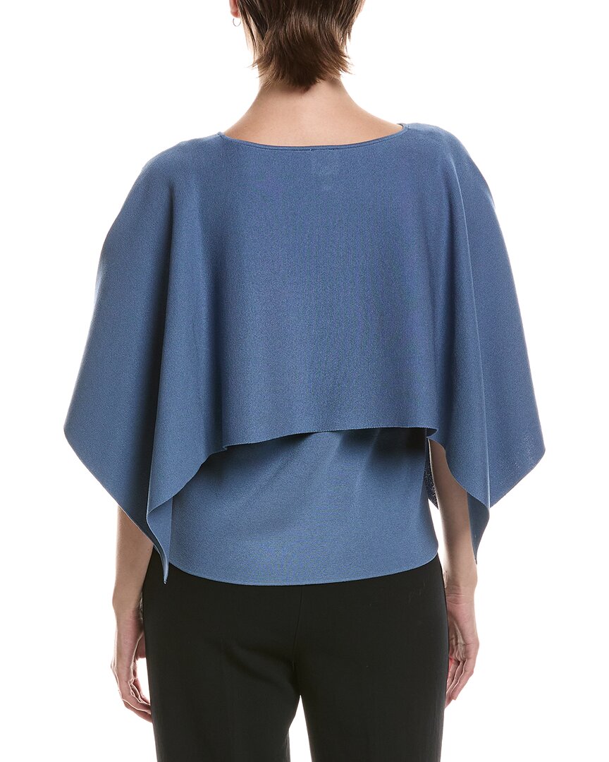 Anne Klein Anne Klein Sweater Cape Top