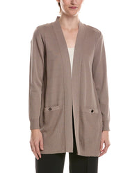 Anne Klein Anne Klein Rib Pocket Cardigan