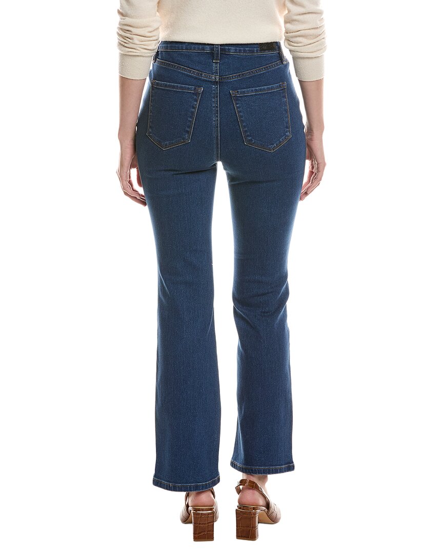 Anne Klein Anne Klein Bootleg Sateen Denim Pant