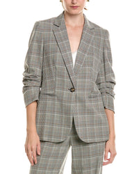 Anne Klein Anne Klein Scrunch Sleeve Jacket