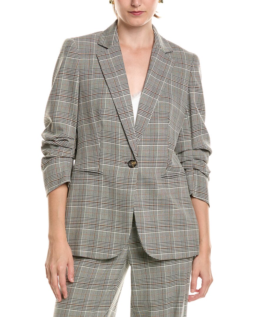 Anne Klein Anne Klein Scrunch Sleeve Jacket