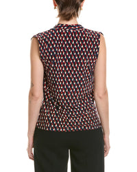 Anne Klein Anne Klein Faux Wrap Top