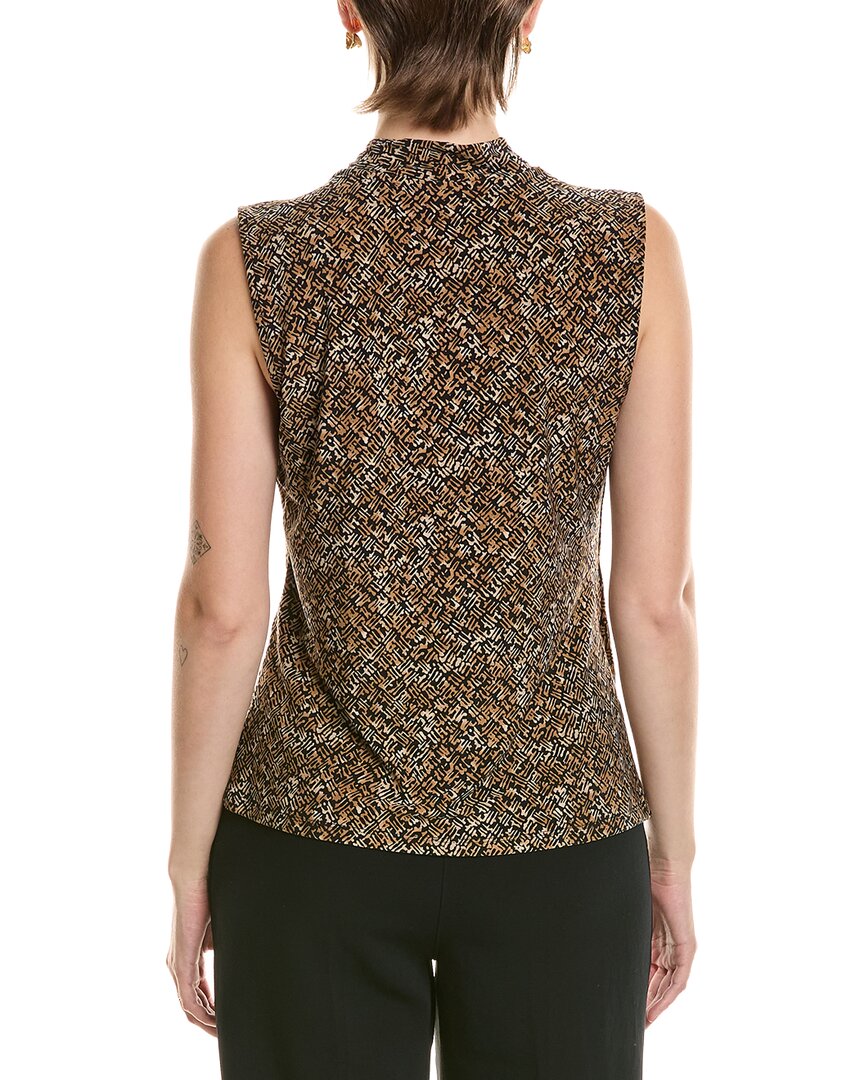 Anne Klein Anne Klein Shirred Surplice Top