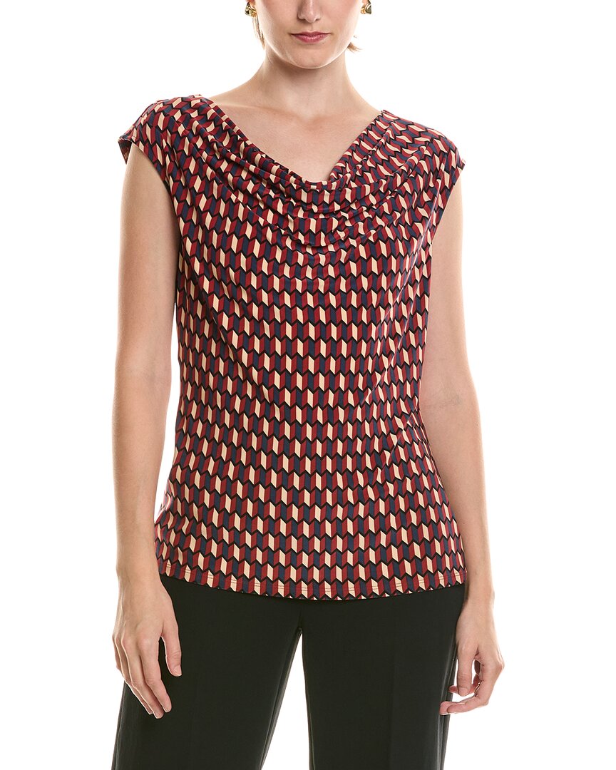 Anne Klein Anne Klein Printed Top