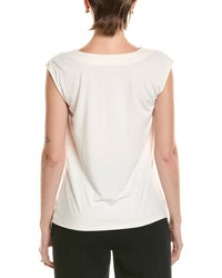 Anne Klein Anne Klein Pleated Cowel Neck Top