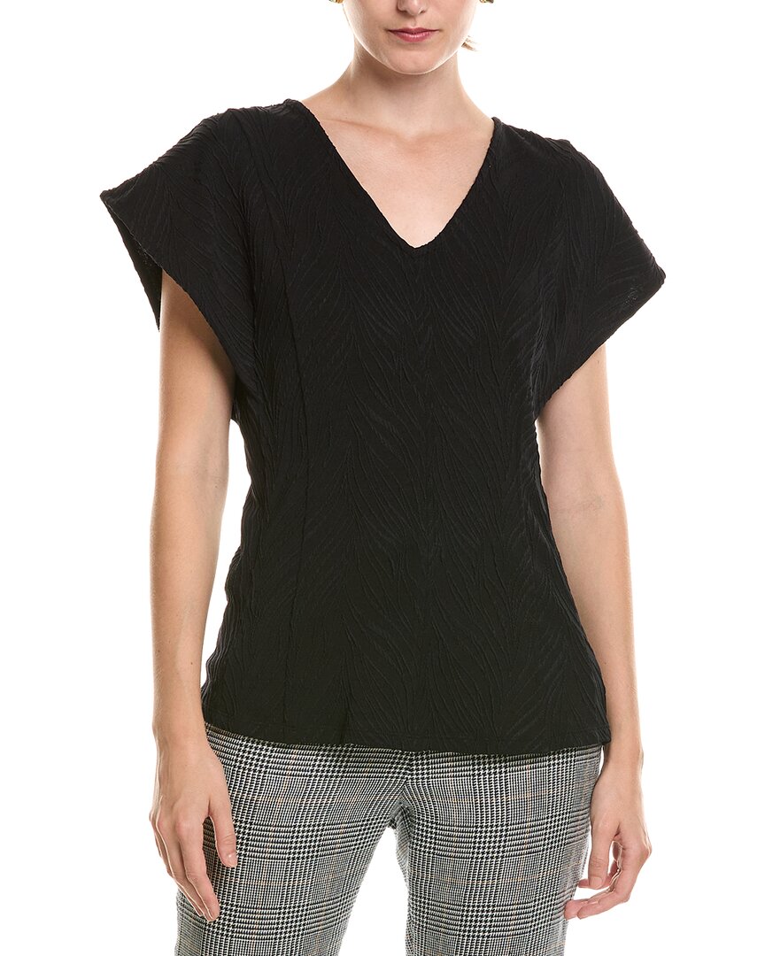 Anne Klein Anne Klein Flutter Sleeve Princess Seam Top