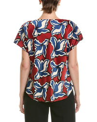Anne Klein Anne Klein Printed Blouse