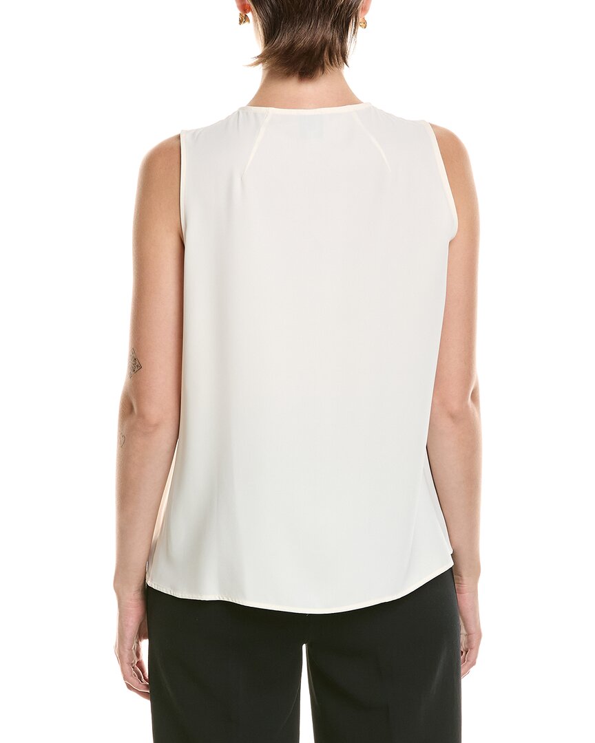 Anne Klein Anne Klein Keyhole Neck Blouse
