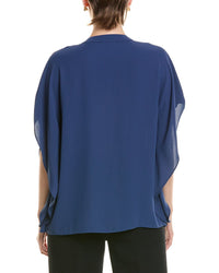 Anne Klein Anne Klein Flutter Y-Neck Blouse